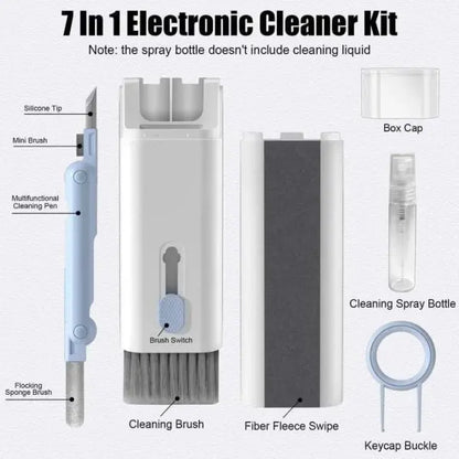 7 In 1 Kit Scalable Keyboard Brush Earphone Pen Cleaner Yil Mart