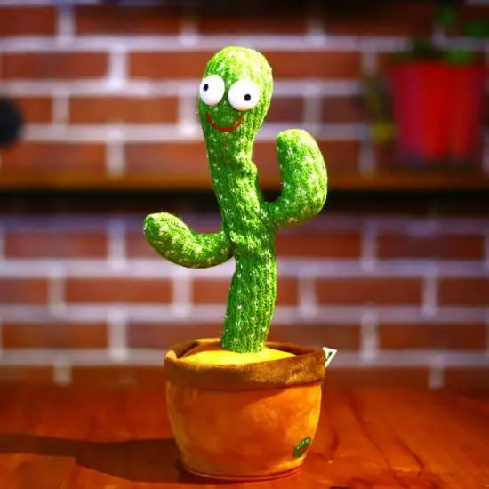 New Dancing Cactus Toy, Talking Tree Cactus Plush Toy Free Home Delivery Limited Stock Available Azadi Sale Yil Mart