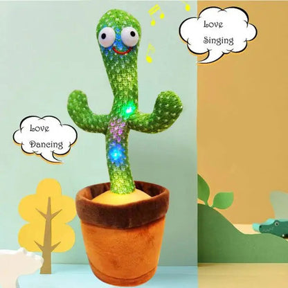 New Dancing Cactus Toy, Talking Tree Cactus Plush Toy Free Home Delivery Limited Stock Available Azadi Sale Yil Mart