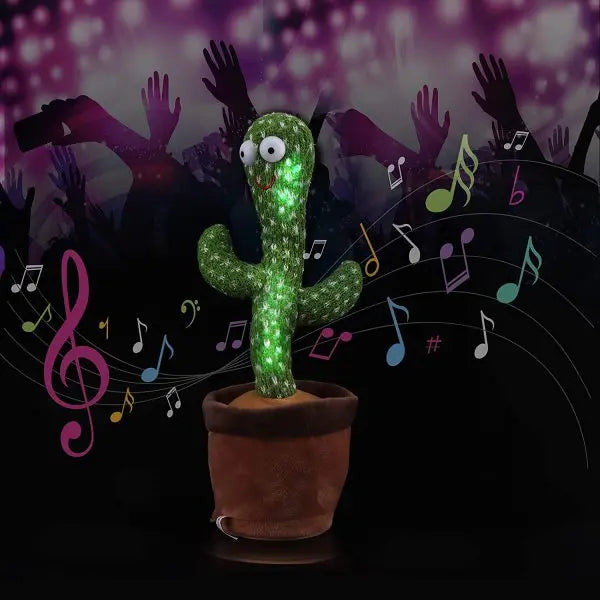 New Dancing Cactus Toy, Talking Tree Cactus Plush Toy Free Home Delivery Limited Stock Available Azadi Sale Yil Mart